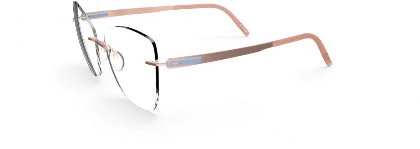 Silhouette Blend Chassis Rimless 5555 Eyeglasses - view 23